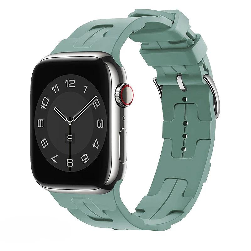 Silikonarmband für Apple Watch Band 46mm 42mm 45mm 41mm 49mm 44mm 40mm Weiches Armband iWatch Serie 10 Ultra 9 8 7 6 5 SE 4 Armband