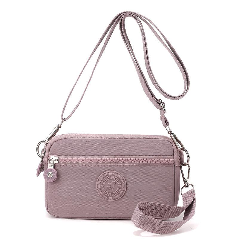 LADIES HANDBAG Crossbodytas Lichtgewicht Nylon Kleine Tas Dames Meerdere Zakken Schoudertas