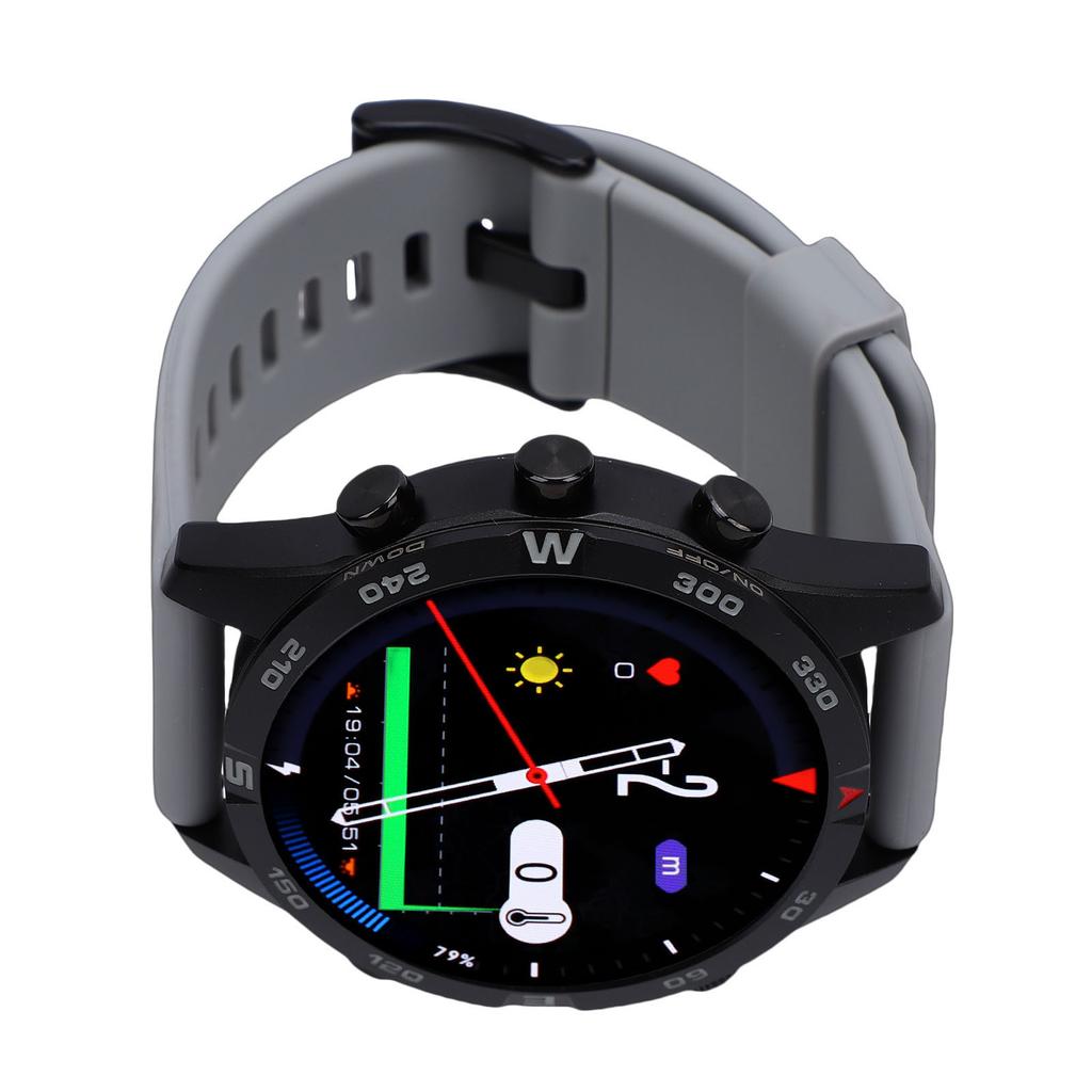 Men Dive Watch Smartwatch 100M Waterproofing Professional Diving Sports Wrist Watch for Swimming Hiking with Depth Sensor Barometer