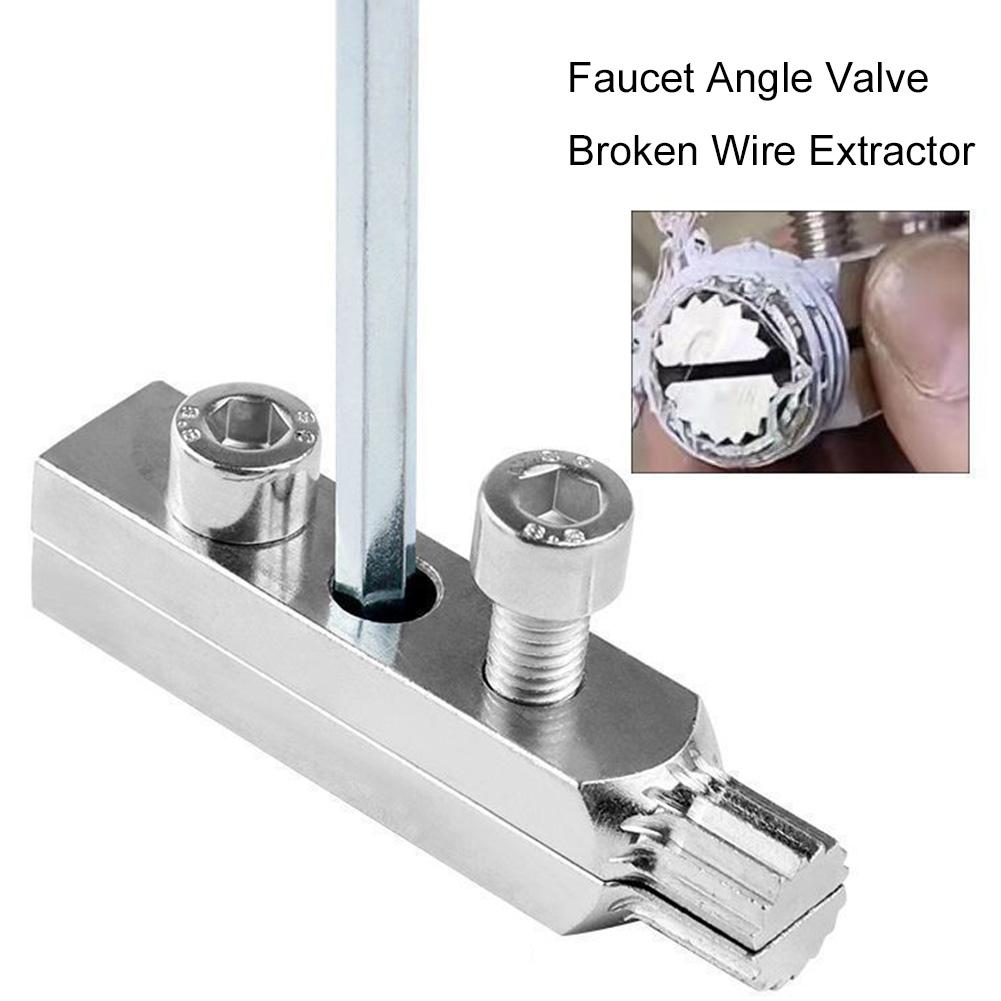 Broken Screw Removal Tool Handle Pipe Hex Stripped Screw Extractor Broken Wire Extractor Threading Tool Water Main Breaks Repair