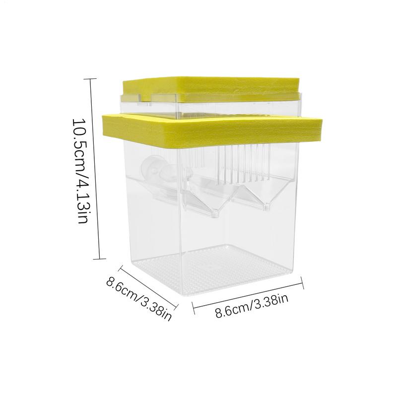 Aquarium Fish Breeding Box Durable Fish Tank Guppy Breeding Isolation Box Clear Hatching Incubator Box For Aquarium