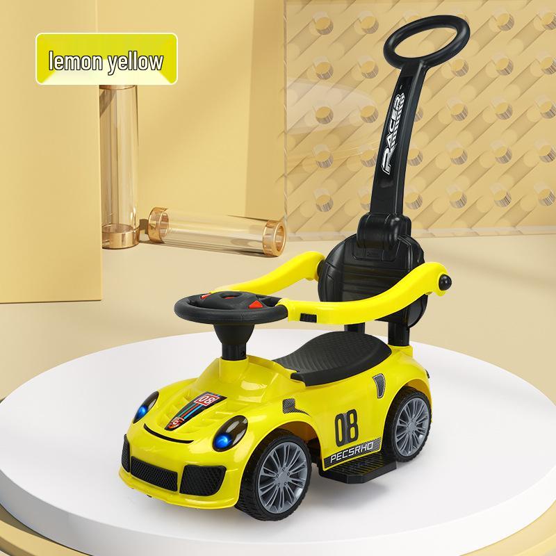 

Четырехколесный детский балансировочный ходунок для возраста 1-3 года: Машина-каталка с поворотным рулем