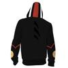 Unisex Kleidung Manga Helluva Boss Fizzarolli Cosplay Kapuzenpullover mit Reißverschluss Langarm Locker Fleece Sweatshirts Winter Cartoon-Print Kapuzenpulli