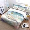 "Fantasy Fish Balloon Decor Set" Soft Comfortable Duvet Cover Bedding Set Included 1*Duvet Cover & 2*Pillowcases Gift