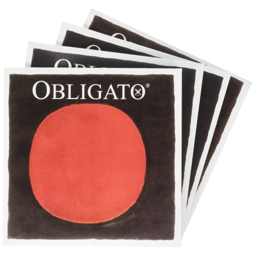 Violin Obbligato String Set: E (Gold), A, D, G Strings, E String: Loop