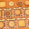 4Pcs Biscuit-Shaped Memo Pads Set Creative Food Design Self-Adhesive Sticky Notepads for Students Office Party Learning Marking And Message Small Gift