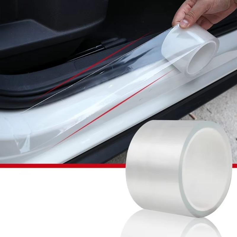 Car Door Transparent Protector Sticker Anti Scratch Tape Auto Trunk Sill Scuff Protector Film Door Edge Protective