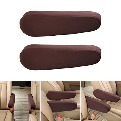 Fit Automotive Elasticity Cloth Fabric Armrest Covers for Car,Trucks, SUV, Armrest Protector
