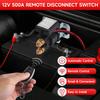 CNSPEED 500A Remote Battery Disconnect Switch 12V DC Car Kill Switch Anti Theft Kit Prevent Battery Drain For Car Auto RV Truck