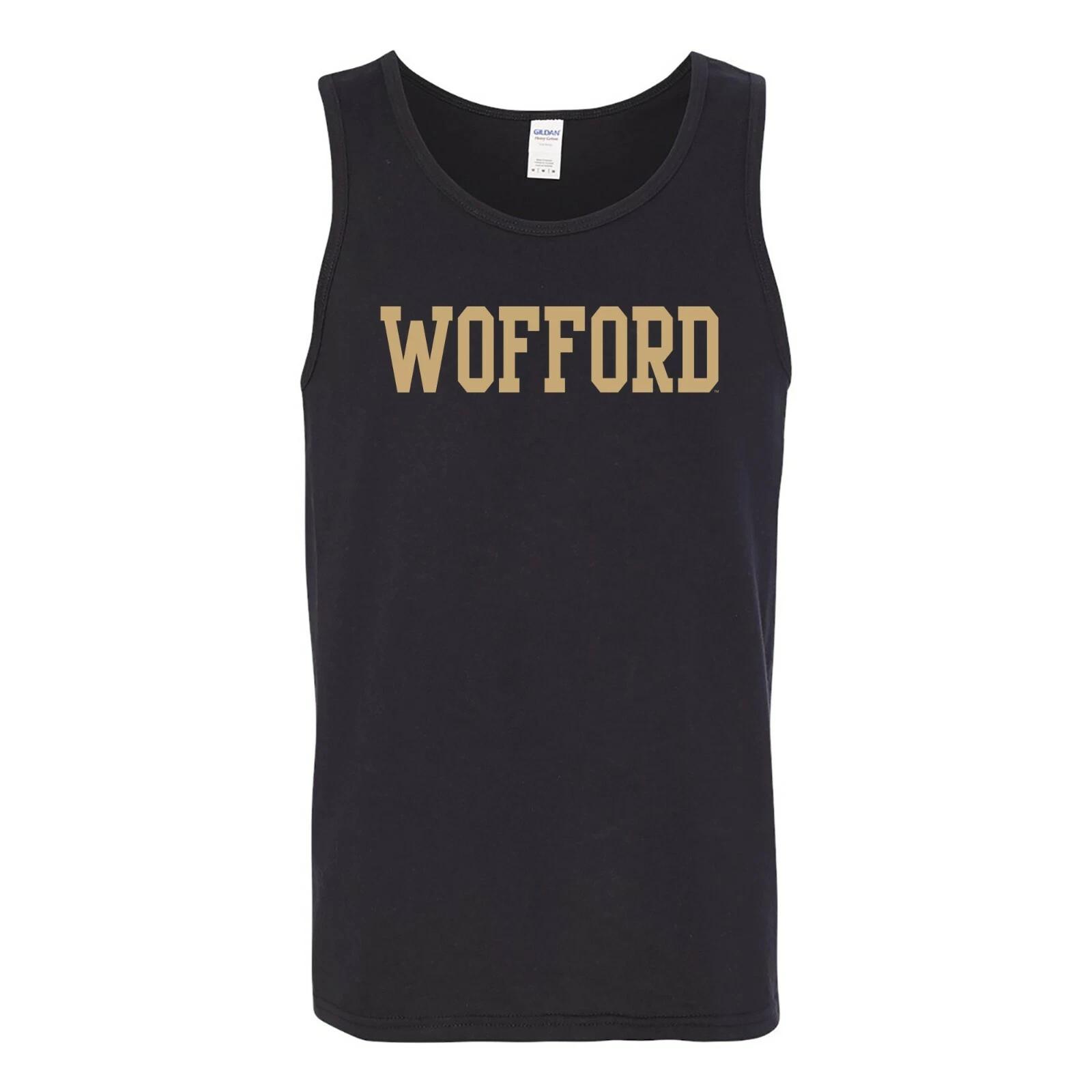 Wofford Terriers Basic Block Tank Top - Black M