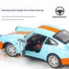 1/24 Ölçekli Porsche 964 Carrera RS 911 Alaşım Araba Diecastlar ve Oyuncak Araçlar Araba Modeli Ses ve Işık Geri Çekmeli Araba Çocuklar için Oyuncaklar Hediyeler