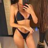 Halter Brazilian High Leg Cut Bikini Women Swimwear Female Swimsuit Two-pieces Bikini Set Bather Bathing Suit Swim