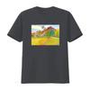 Tahitian Landscape Paul Gauguin Painting T Shirt Art for Her Him Lover Vintage Washed Comfortable Fashion Designer Clothes