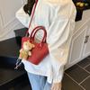 2025 New Summer Bucket Bag Women's Versatile Niche Design Shoulder Messenger Bag This Year Popular Woven Handbag