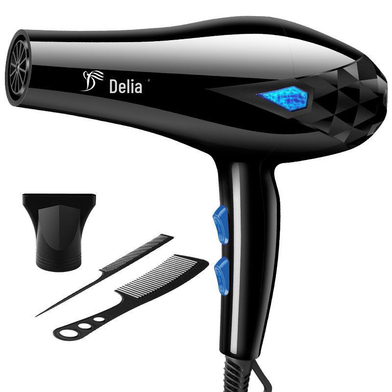 High-Power Hair Dryer for Home Use - Hot & Cold Wind, Quick Drying, Constant Temperature