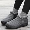 Winter Women'S Shoes New Couple Thickened Warm Cotton Shoes Non-Slip Waterproof Snow Boots Cotton Boots Women'S Shoes