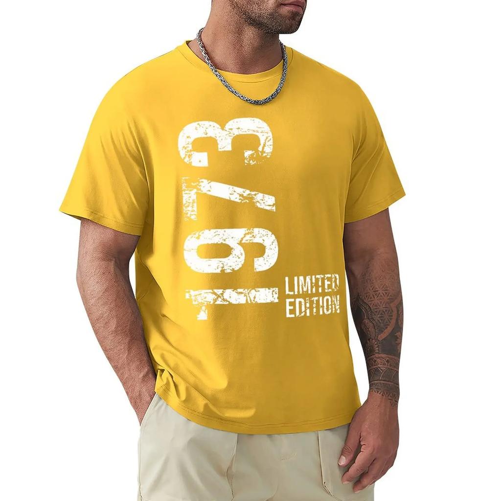 Novinka 50. 50 let Retro Vintage 1973 Trička Grafická Bavlna Streetwear Krátký Rukáv Narozeninové Dárky Letní Styl Tričko Muži