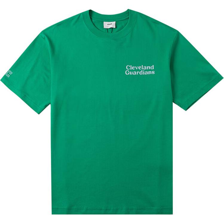 New MLB College Style Series T Shirts Unisex Neon Green 3ATSV0443-45GNN