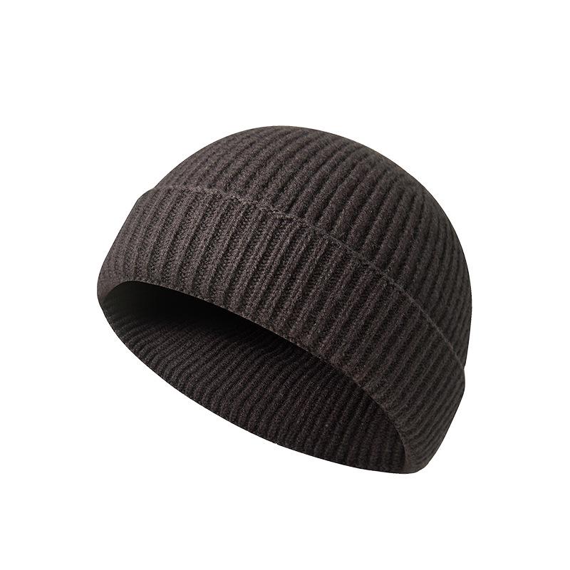Unisex Nahtlose Strickmütze: Warme Winterwollmütze für Herren & Damen