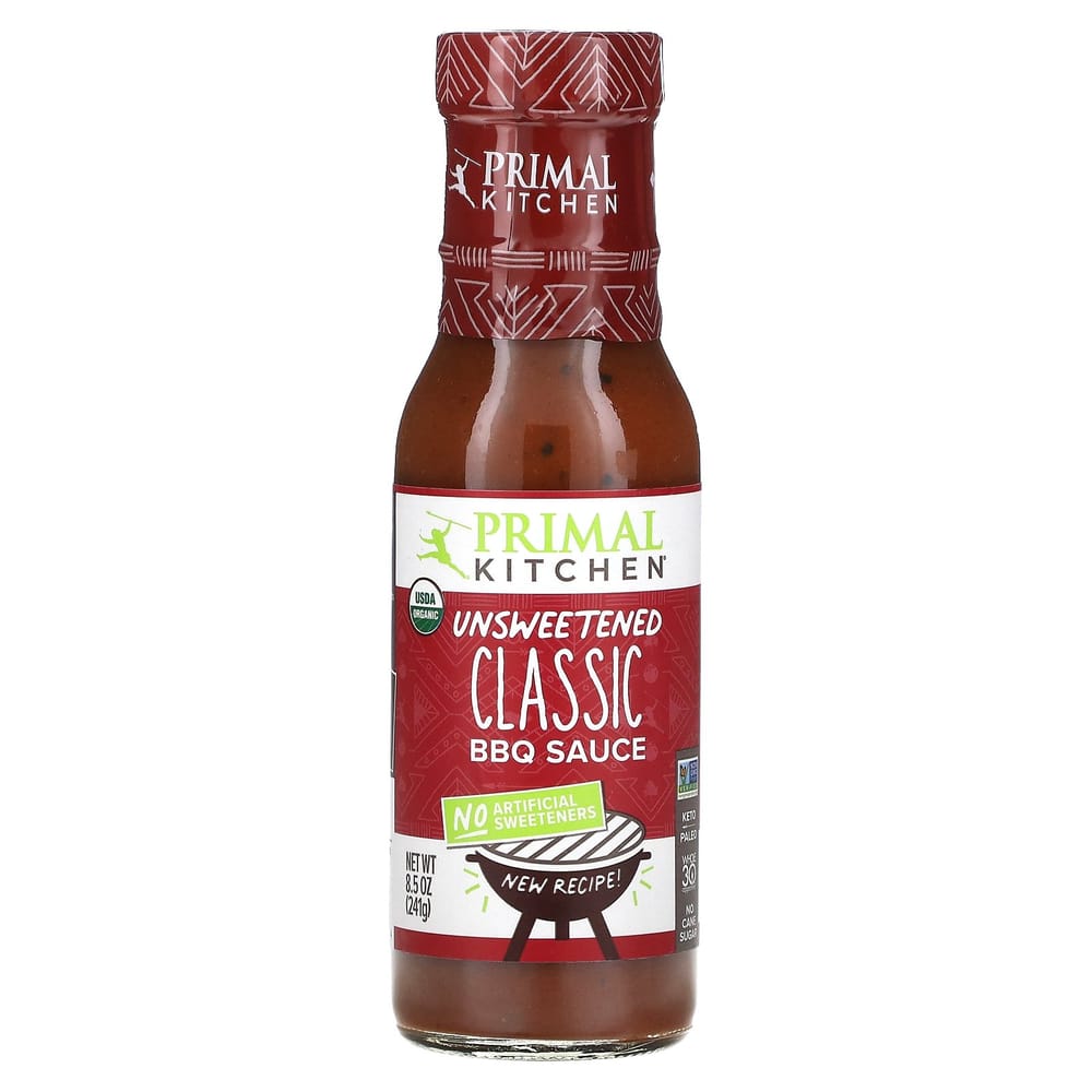 Primal Kitchen Classic Unsweetened BBQ Sauce 241g (8.5oz)