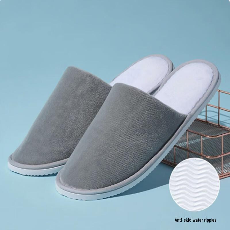 Премиальные одноразовые гостиничные тапочки