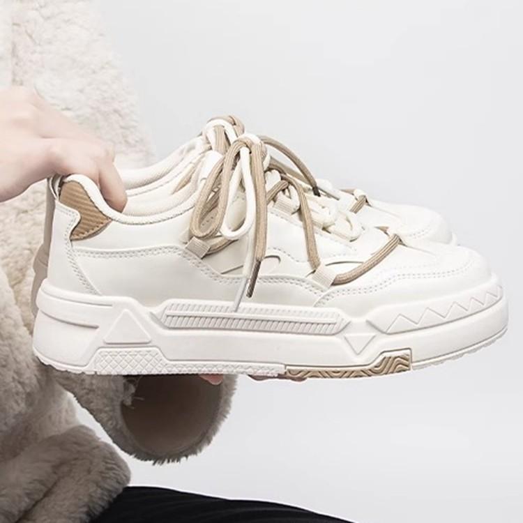 

Fashion casual fairy style temperament little white shoes women s shoes 2025 spring new women s wear comfortable platform single shoes batch 35