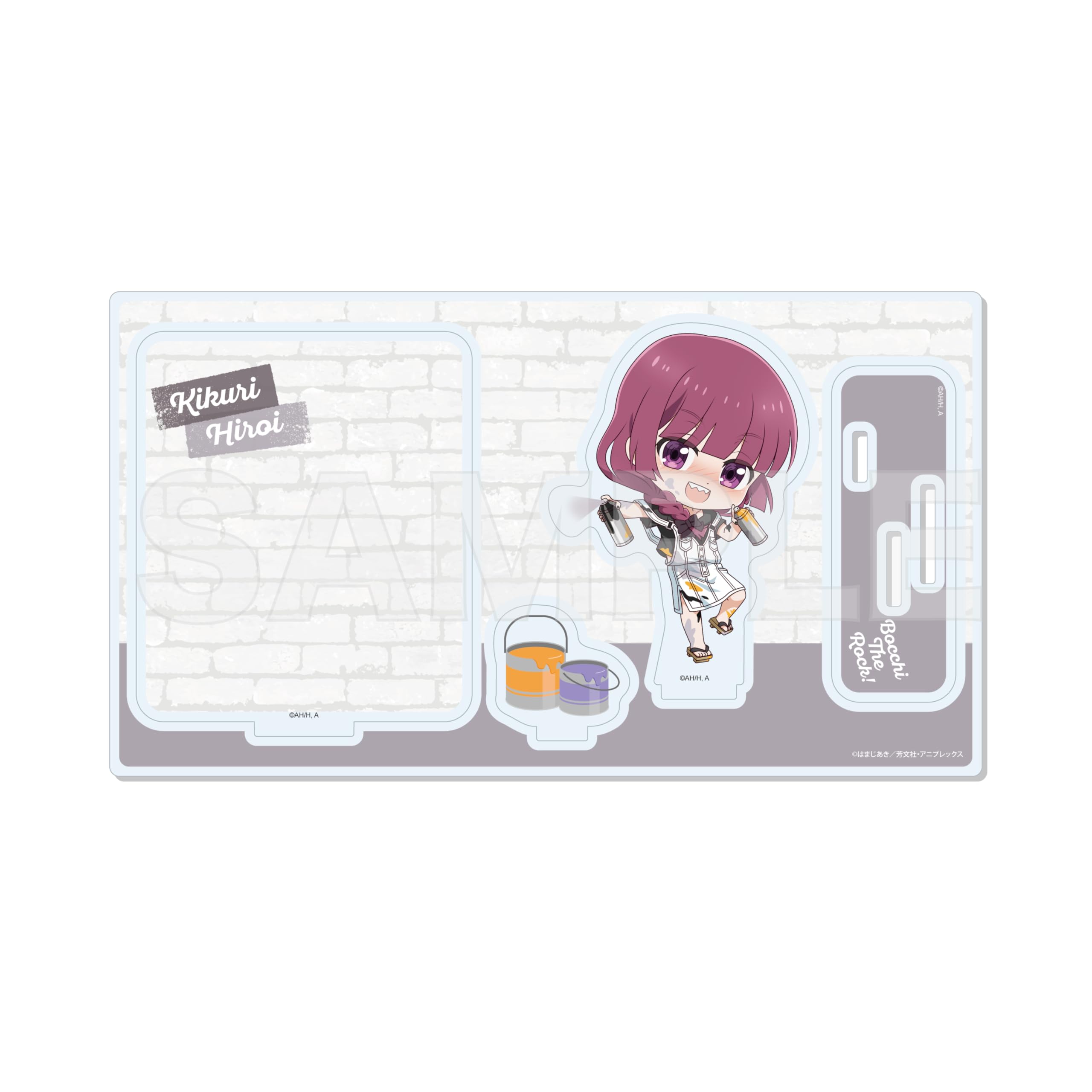 

Anime the 14 Kikuri Hiroi Diorama Acrylic Bocchi Rock! [Painter ver.]