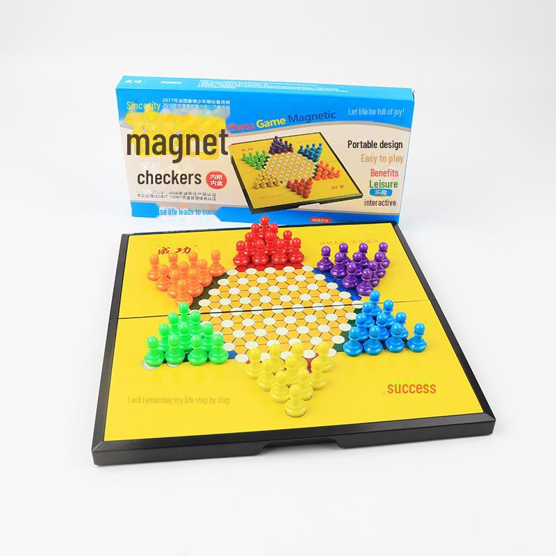 Yetişkinler ve Öğrenciler için Büyük Katlanabilir Manyetik Çin Uçağı Satranç Seti