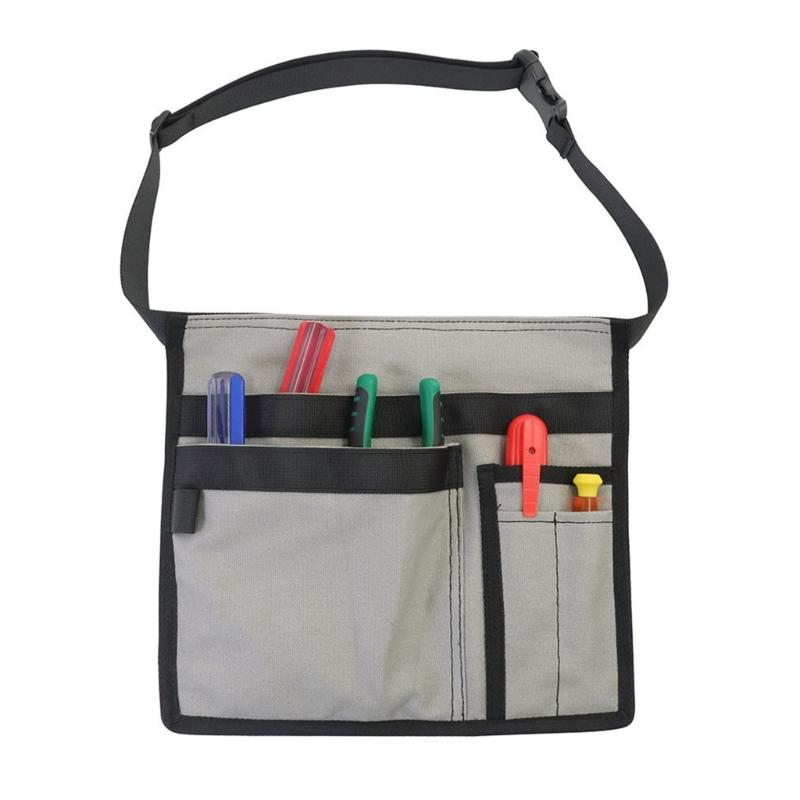 Heavy Duty Adjustable Tool Belt Bag With Multiple Pockets Tool Pouch For Electricians Carpenters Construction Workers