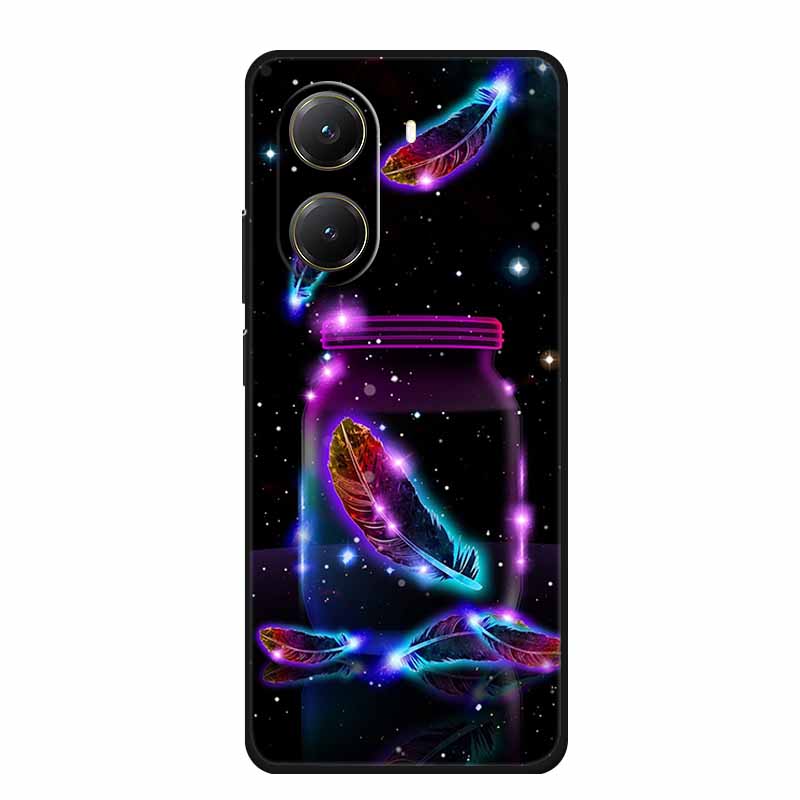 Für Poco X7 Pro Hülle X 7 Pro Coque Schwarzes Silikon Weiche Handyhülle Für Xiaomi Redmi Turbo 4 Pro Rückseitenabdeckung Case Turbo4 Pro Funda