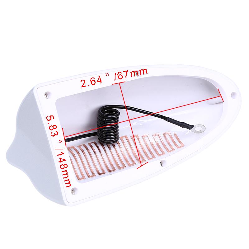 Samochodowa antena płetwa rekina Auto anteny sygnałowe FM dla Suzuki Swift Mini Cooper Citroen C4 Seat Ibiza Megane 2 Mazda 3 części zewnętrzne