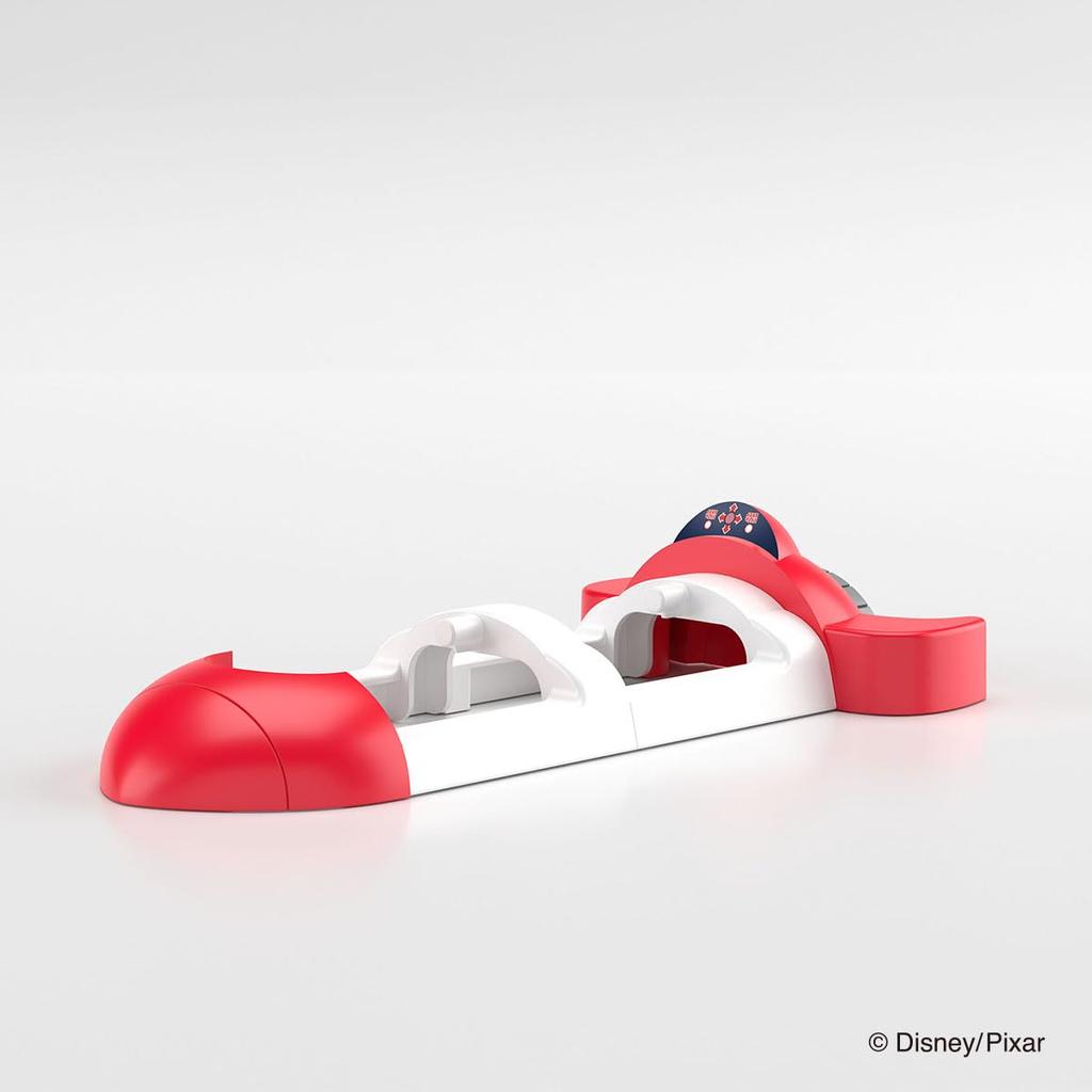 Aoshima Bunka Kyozaisha Rakupla Tokotoko Toy Story Alien Rocket Plastic Model No.DP-05 Color-coded