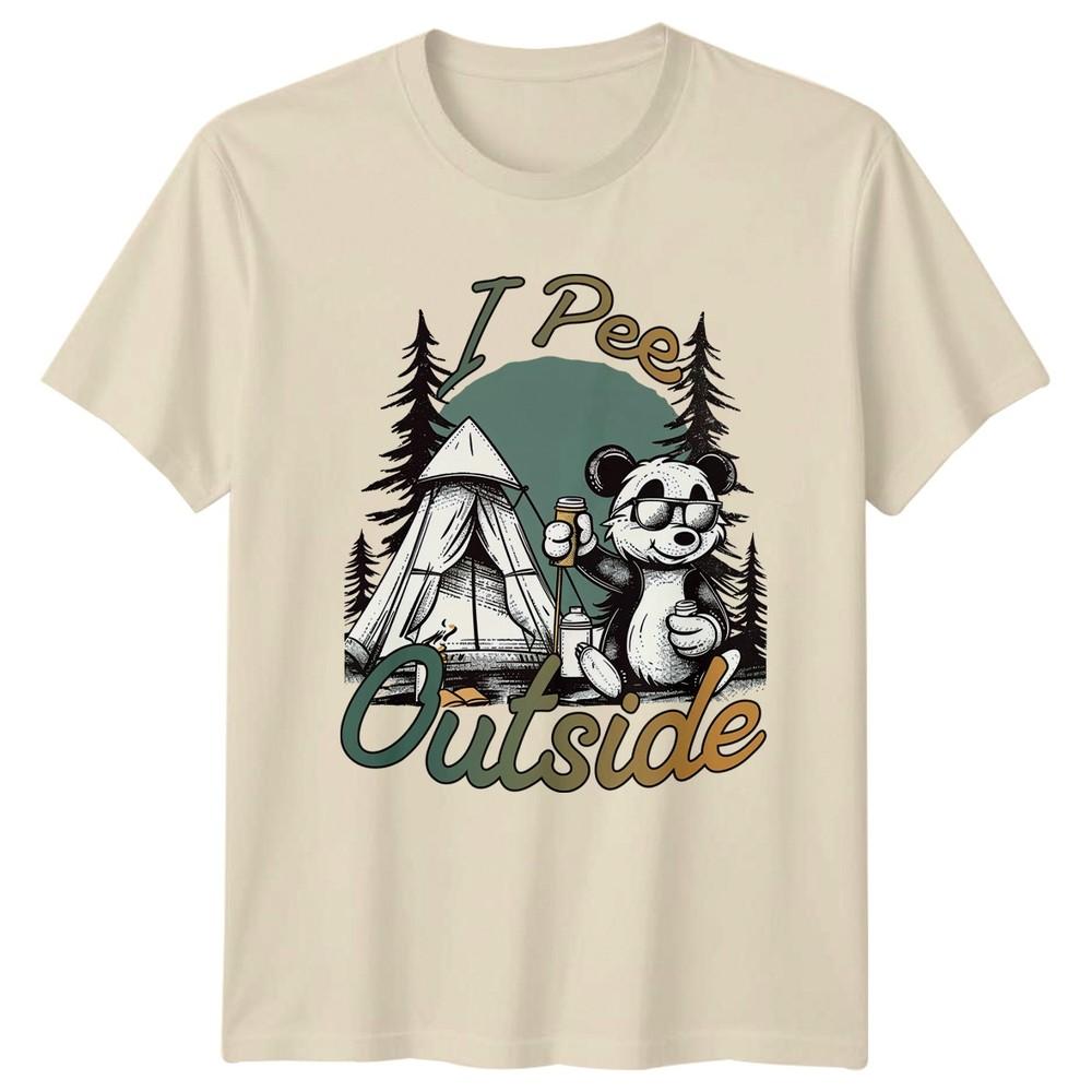 I Pee Outside TShirt Funny Camping Outdoors Christmas Gift For Him And Her