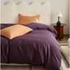 Cotton Long-staple Cotton Duvet Cover Single Autumn And Winter Thickened Bed Hat Cotton Cover Solid Color Bed Sheet