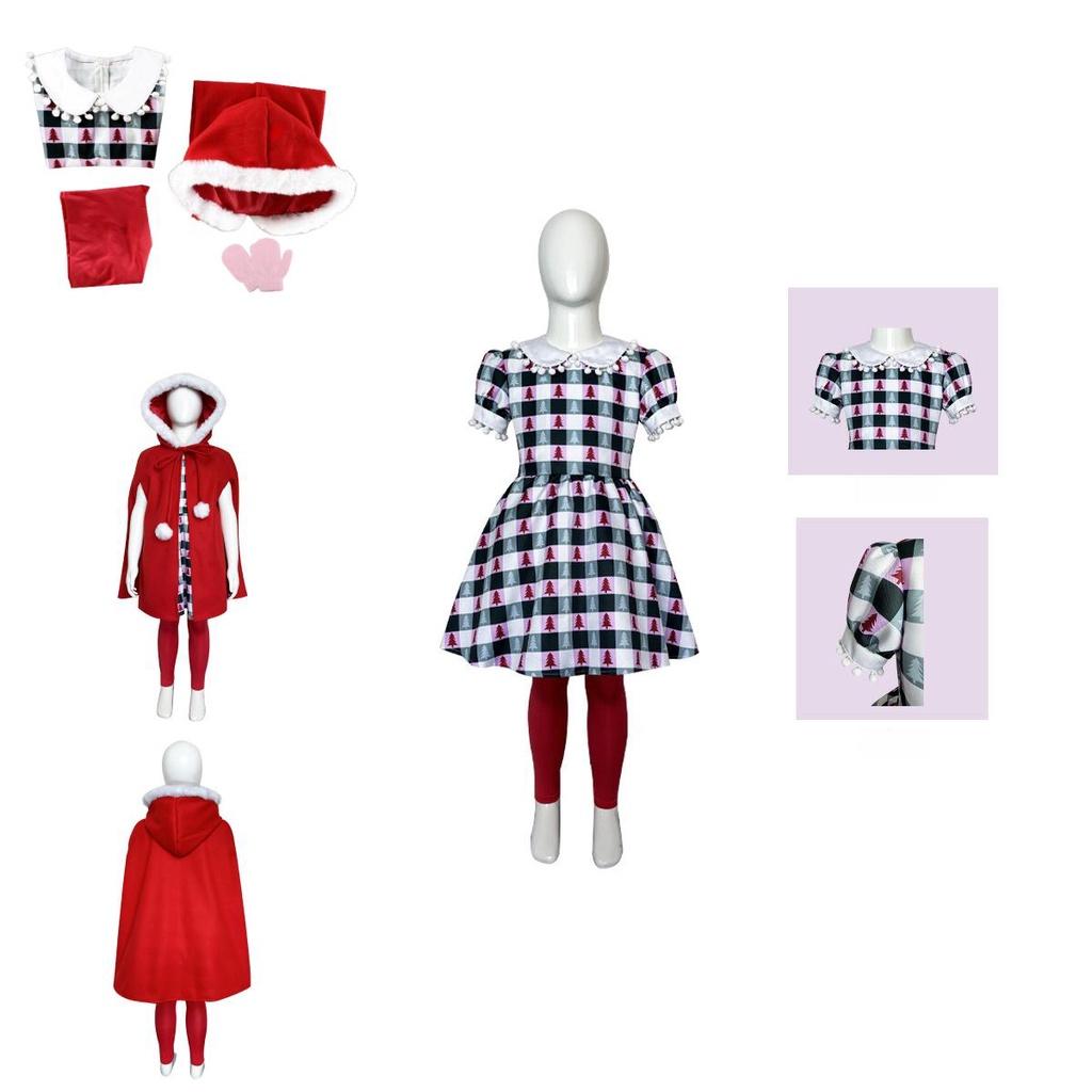 Christmas Grinch Sindey Cosplay Costume For Kids And Adults Cute And Lovely Style