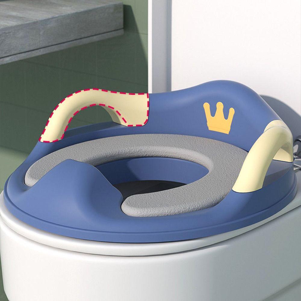 Crown Pattern Children's Toilet Seat Easy To Wash Toilet Seat Gasket for Boys Girls
