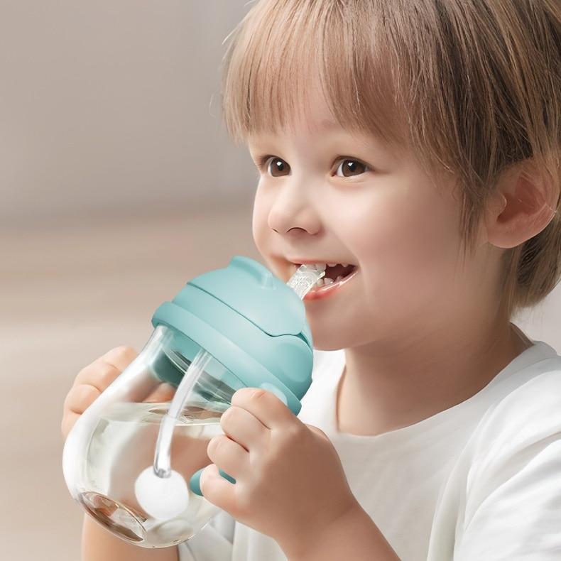 Kids Cup 300ml Pink with Ergonomic Handles