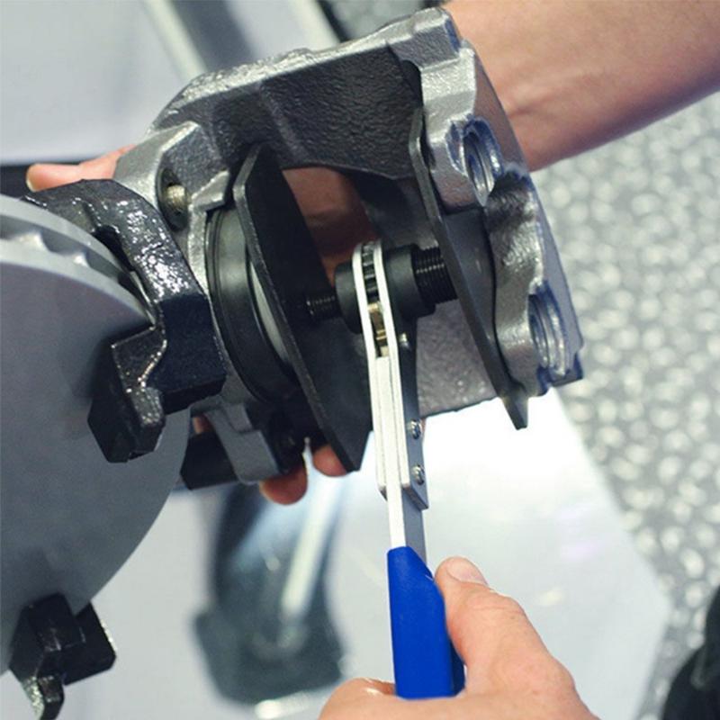 Car Brake Caliper Press Single Twin Quad Pistons Install Tool Ratchet Brake Piston Wrench Caliper Compression Spreader Tool