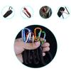 5pcs Outdoor Anti-lost Keychain Rope Fishing Rod Protective Lanyard Telescopic Anti-lost Key Ring
