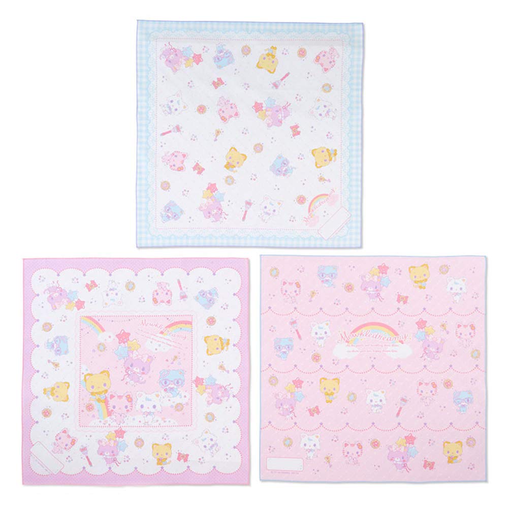 

Набор из 3 скатертей для обеда Sanrio Mule Dreamy (радуга) 747459