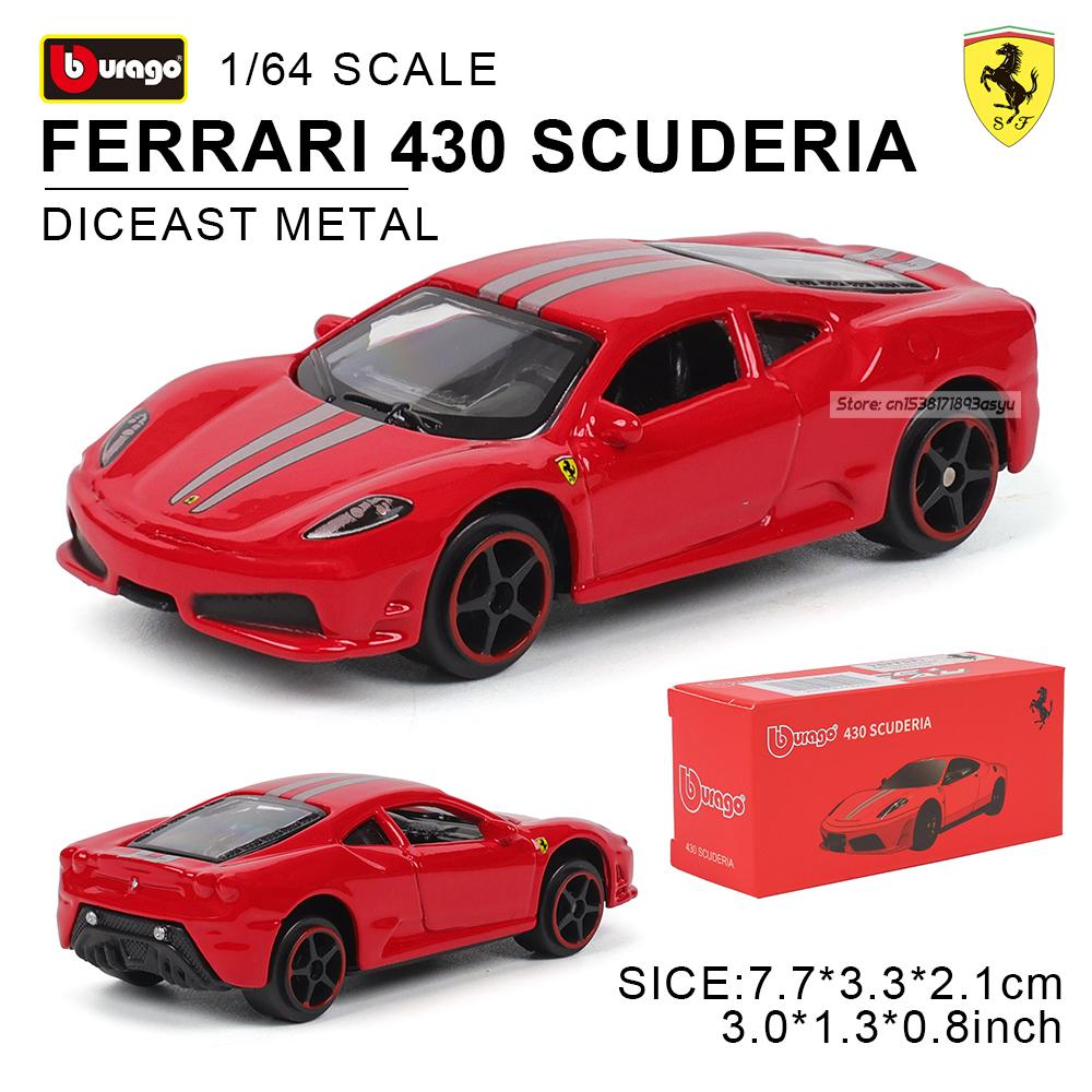 Bburago 1: 64 Ferrari Sp3 812 Concurrent Enzo F40 F12Tdf Sf90 458 Collectie Serie Auto Die-Cast Model Kindercadeau Speelgoed