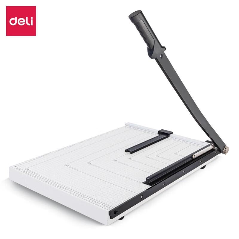 

Deli 8011B3 Manual Steel Paper Cutter CN plug (adapter included)