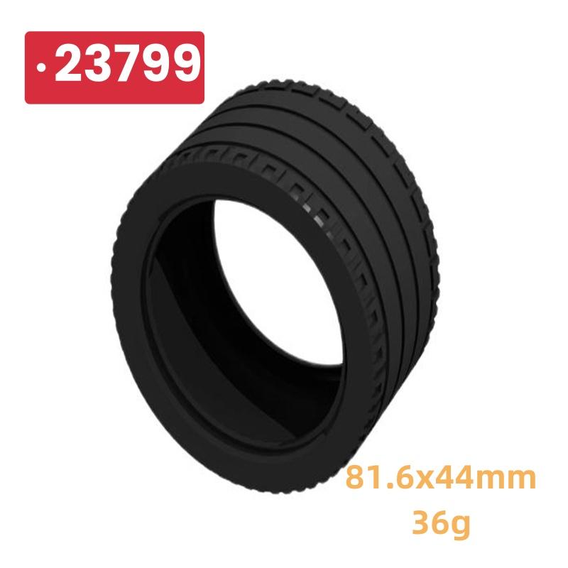 2pcs/lot Building Block Tire Wheel Motorcycle Tyre Car Truck Hub 45982 54120 80279 56907 44771 23799 23798 92912 Brick MOC Set
