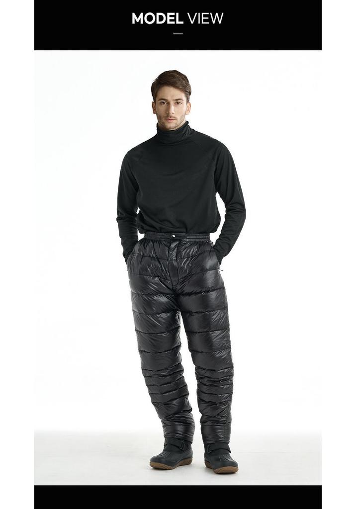 BAYB Men's 2025 Winter Down Pants - Business Casual Long Pants for Dad