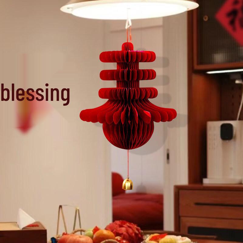 Chinese New Year 3D Lantern Ornament - Year of the Horse