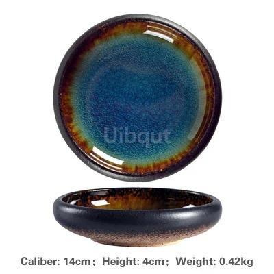 Seaweed cup Side dish Ceramic round cup Japanese and Korean tableware Dessert round dish Multicolor bowl ramen bowl Bowl set