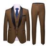 5 Farben Herrenbekleidung Hochzeit Bräutigam Anzüge Herren Business Casual Slim Dress Anzüge Anzüge und Blazer