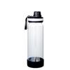 Official Takeya Clear Bottle, 0.7L (700ml), Thermo Flask with Graduations, Carry Handle, and Silicone Bumper. Lightweight, Direct Drinking, Protein Sh