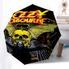 1 buc. Umbrelă de călătorie Compactă, Rezistentă la vânt, cu Deschidere Automată, cu Aripi Ozzy Osbourne, Cadou pentru Ziua de Naștere, Crăciun, Afaceri 93040