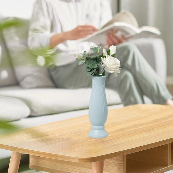 Blumenvase Schlichter Stil Blütenform Bruchsicher Hohe Festigkeit Sturzfest Dekorativ